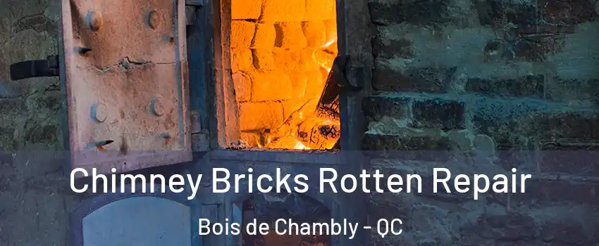  Chimney Bricks Rotten Repair Bois de Chambly - QC