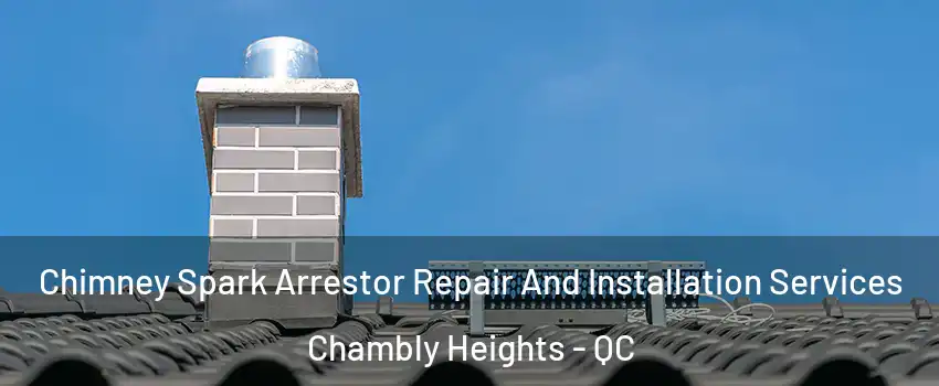  Chimney Spark Arrestor Repair And Installation Services Chambly Heights - QC