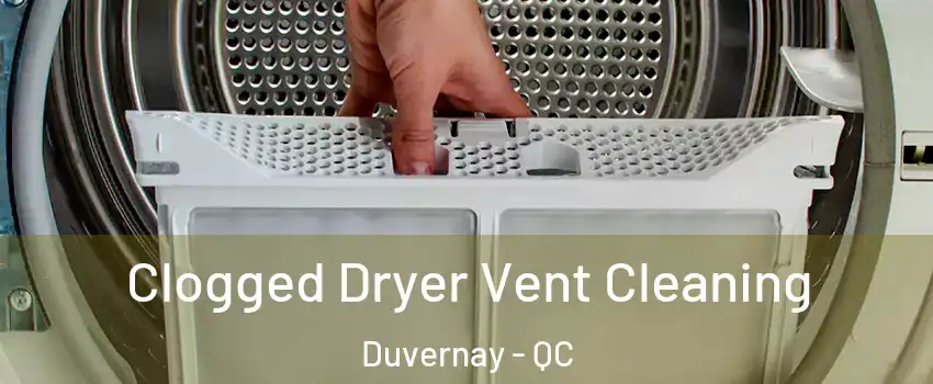 Clogged Dryer Vent Cleaning Duvernay - QC