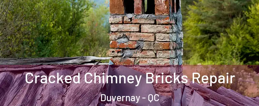  Cracked Chimney Bricks Repair Duvernay - QC