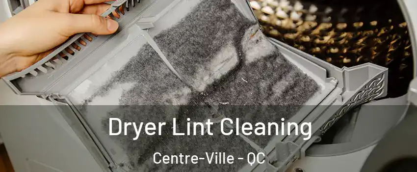  Dryer Lint Cleaning Centre-Ville - QC