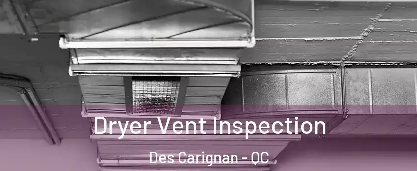  Dryer Vent Inspection Des Carignan - QC