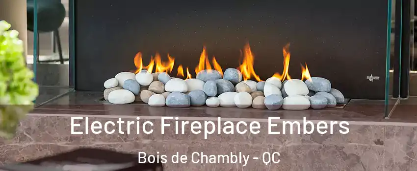  Electric Fireplace Embers Bois de Chambly - QC