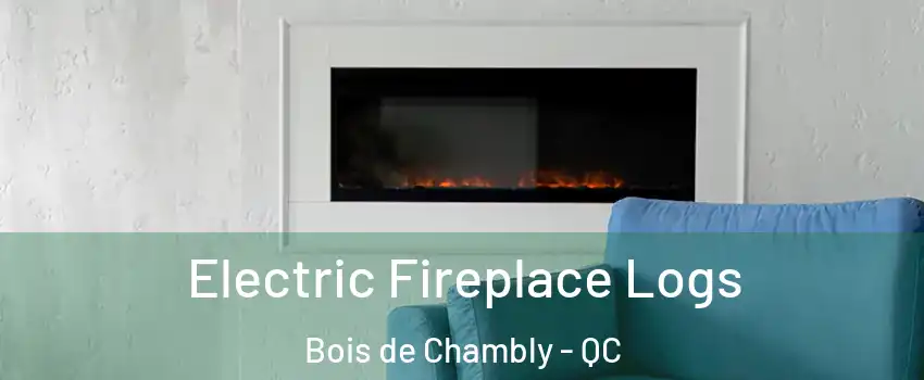  Electric Fireplace Logs Bois de Chambly - QC