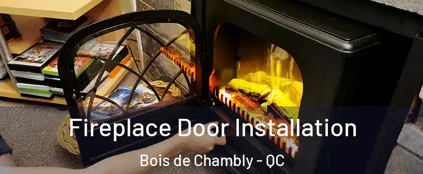  Fireplace Door Installation Bois de Chambly - QC