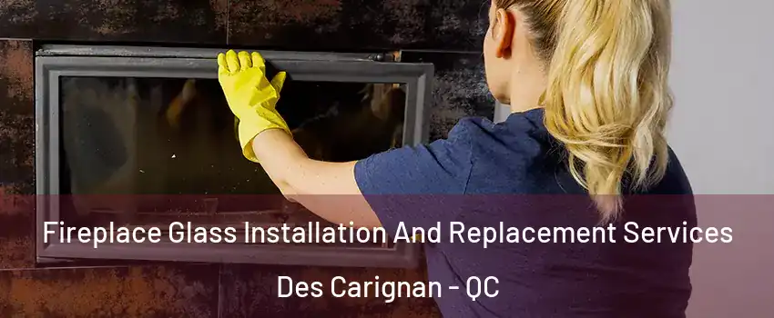  Fireplace Glass Installation And Replacement Services Des Carignan - QC