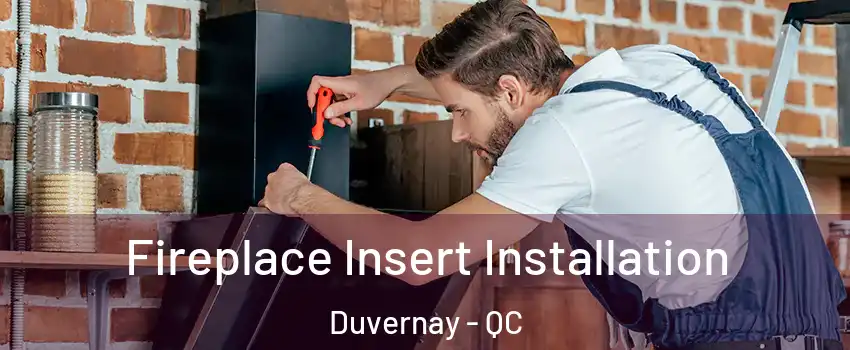  Fireplace Insert Installation Duvernay - QC