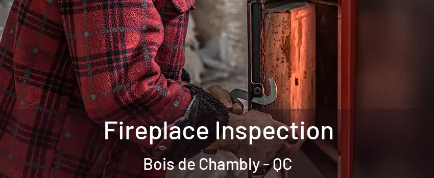 Fireplace Inspection Bois de Chambly - QC