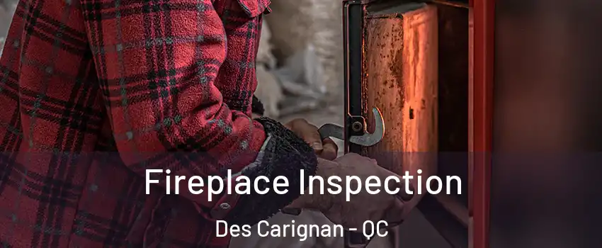  Fireplace Inspection Des Carignan - QC