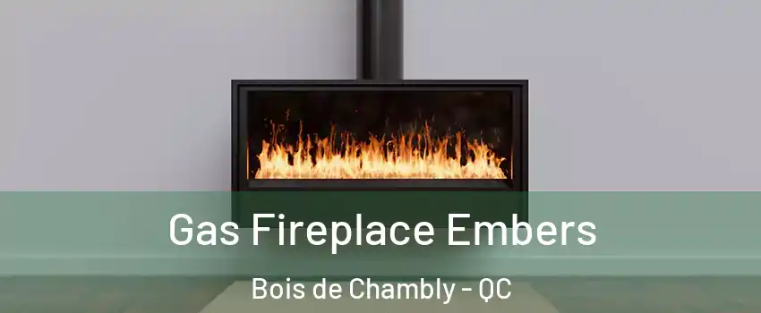  Gas Fireplace Embers Bois de Chambly - QC