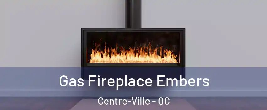  Gas Fireplace Embers Centre-Ville - QC