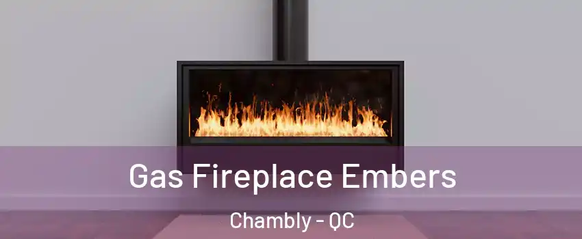  Gas Fireplace Embers Chambly - QC