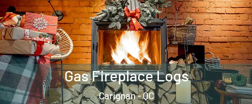  Gas Fireplace Logs Carignan - QC