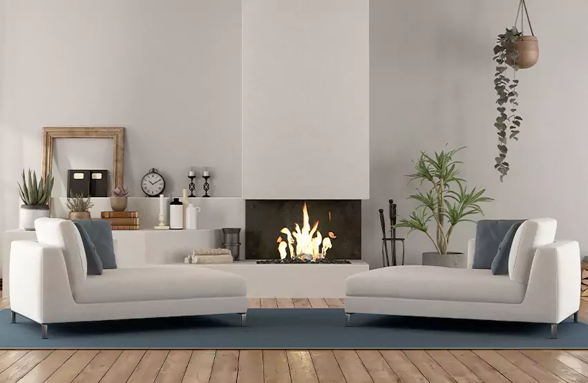 Custom Fireplace Design in Chambly, QC