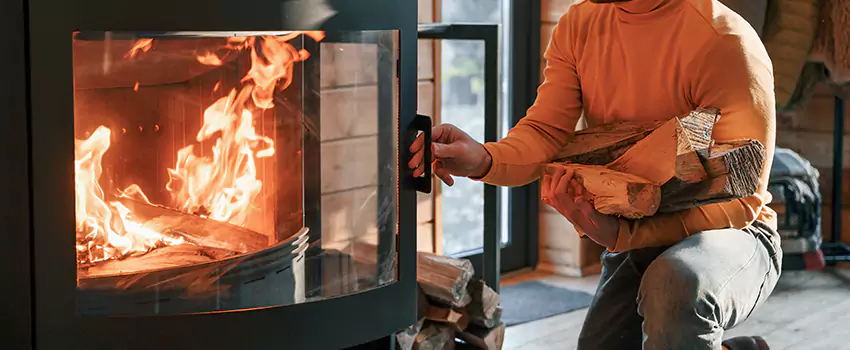 Residential Fireplace Ceramic Glass Installation in Chambly, QC