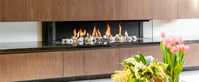 Outdoor Modern Fireplace Renovation Services in Chambly, QC