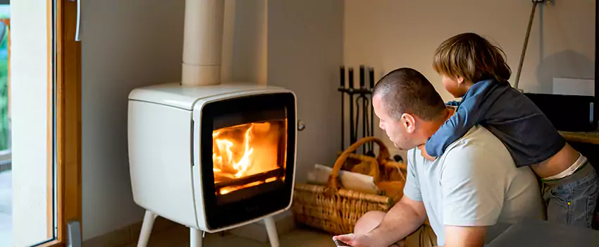 Morso Cast Iron Fireplace Insert Installation in Chambly, QC