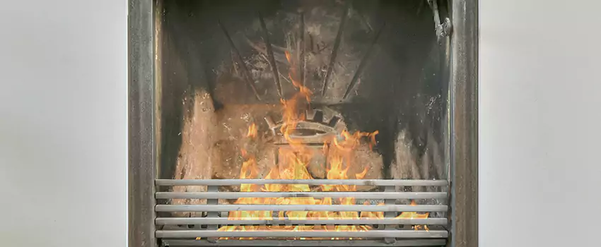 Travis Industries Linear Gas Fireplace Installation in Chambly, Quebec