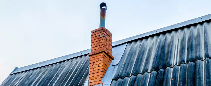 Aluminium Chimney Flashing Repair in Chambly, QC