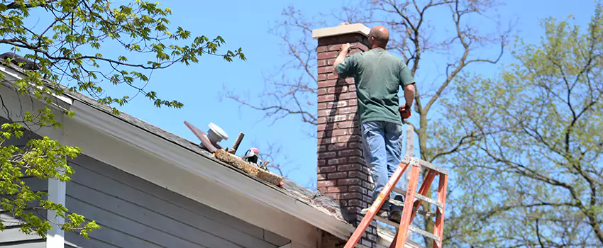 Chimney Crown Repair in Chambly, Quebec