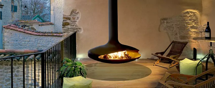 Bioethanol Hanging Fireplace Installation Services in Chambly, QC