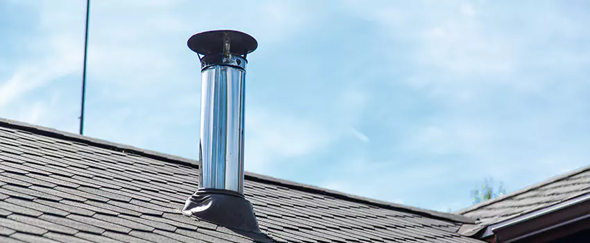 Outdoor Metal Chimney Installation in Chambly, Quebec