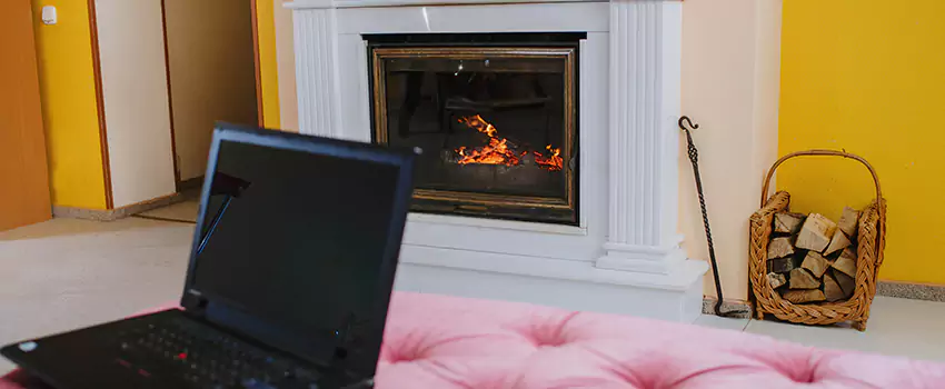 Valor Outdoor Gas Fireplace in Chambly, Quebec