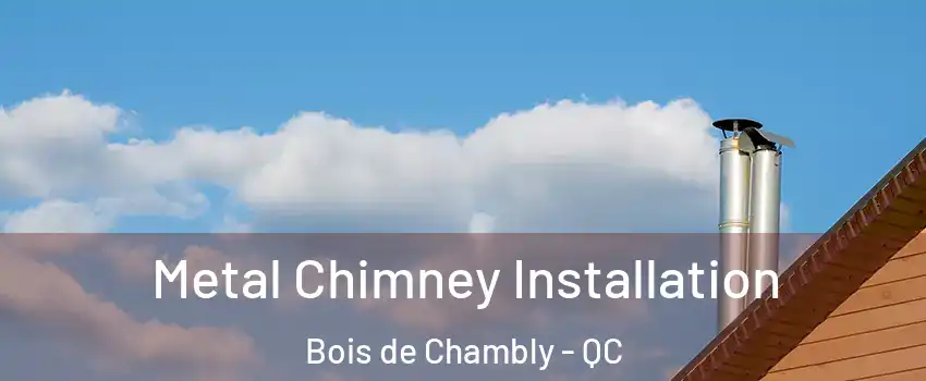  Metal Chimney Installation Bois de Chambly - QC