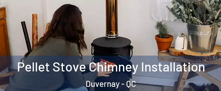  Pellet Stove Chimney Installation Duvernay - QC