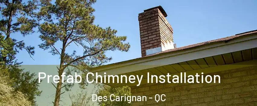  Prefab Chimney Installation Des Carignan - QC