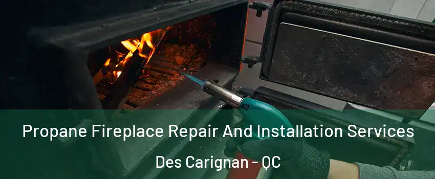 Propane Fireplace Repair And Installation Services Des Carignan - QC