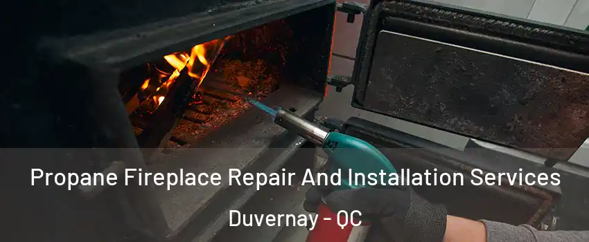 Propane Fireplace Repair And Installation Services Duvernay - QC
